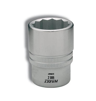 HAZET 1/2 12-kant Steckschlüsseleinsatz Größe: 17,0 mm HAZET 1/2 12-kant Steckschlüsseleinsatz Größe: 17,0 mm