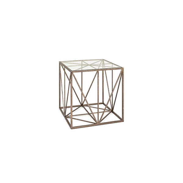 4001070132567 - Beistelltisch Glas bronze 500 x 500 x 500 cm 4001070132567 HAKU Möbel 4001070132567 - Beistelltisch Glas bronze 500 x 500 x 500 cm 4001070132567 HAKU Möbel