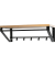 HAKU Möbel Wandgarderobe 13945 eiche Holz 5 Haken 70,0 x 23,0 cm