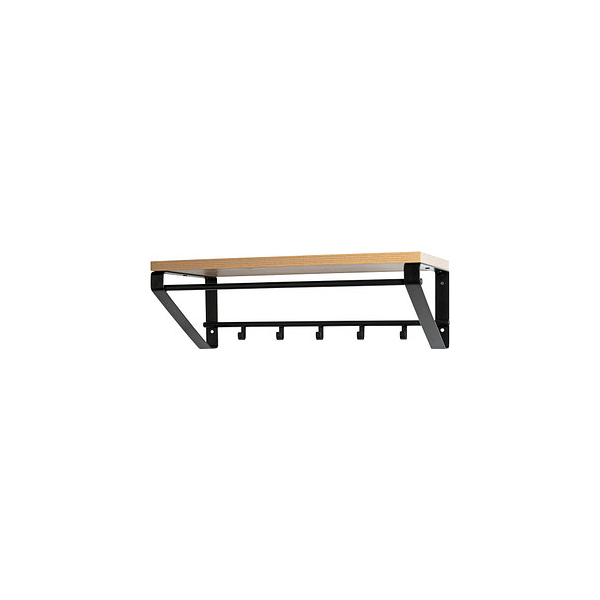 4001070139450 - HAKU Möbel Wandgarderobe (BHT 70x23x30 cm) BHT 70x23x30 cm bunt Garderobenpaneel Garderobe Garderobenleiste Garderobenset 4001070139450 - HAKU Möbel Wandgarderobe (BHT 70x23x30 cm) BHT 70x23x30 cm bunt Garderobenpaneel Garderobe Garderobenleiste Garderobenset