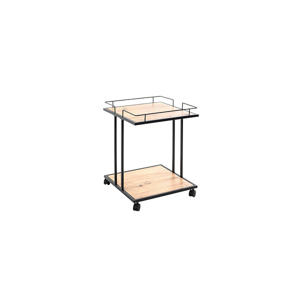 4001070149053 - Beistelltisch Holz schwarz braun 450 x 450 x 600 cm 4001070149053 HAKU Möbel 4001070149053 - Beistelltisch Holz schwarz braun 450 x 450 x 600 cm 4001070149053 HAKU Möbel