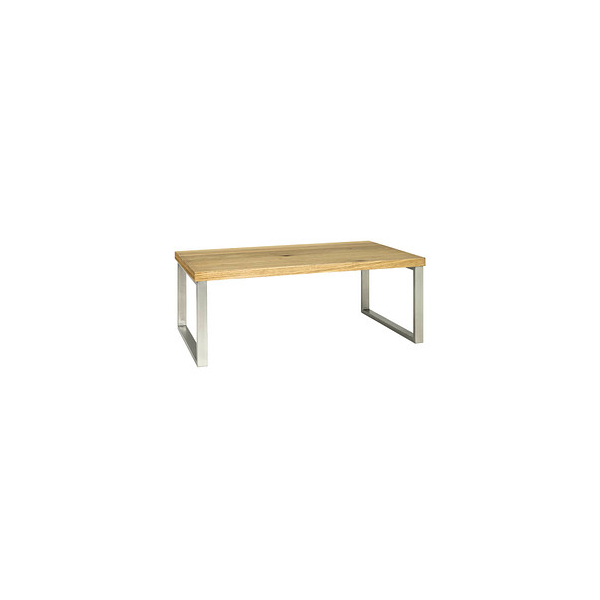 4001070156198 - Couchtisch 38cm (H) 100x60cm (BxT) rechteckig eiche silber 4001070156198 HAKU Möbel 4001070156198 - Couchtisch 38cm (H) 100x60cm (BxT) rechteckig eiche silber 4001070156198 HAKU Möbel