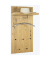 HAKU Möbel Wandgarderobe 15620 braun Holz 5 Haken 49,0 x 100,0 cm