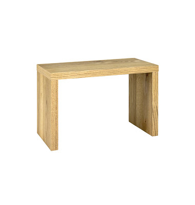 Beistelltisch 15623, 40cm (H), 60x30cm (BxT), rechteckig, eiche / eiche