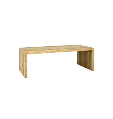 Couchtisch, 40cm (H), 120x60cm (BxT), rechteckig, eiche / eiche Couchtisch, 40cm (H), 120x60cm (BxT), rechteckig, eiche / eiche