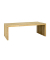 Couchtisch, 40cm (H), 120x60cm (BxT), rechteckig, eiche / eiche