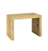 Beistelltisch 15625, 35cm (H), 50x30cm (BxT), rechteckig, eiche / eiche