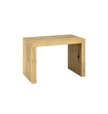 Beistelltisch 15625, 35cm (H), 50x30cm (BxT), rechteckig, eiche / eiche
