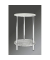 Beistelltisch 15634, 50cm (H), 30x30cm (BxT), quadratisch, Betonoptik / betonoptik