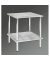 Beistelltisch 15666, 45cm (H), 39x39cm (BxT), quadratisch, Betonoptik / betonoptik