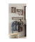 HAKU Möbel Wandgarderobe 15890 anthrazit Metall 5 Haken 73,0 x 15,0 cm