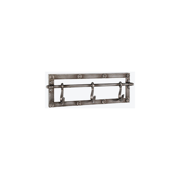 4001070158918 - Wandgarderobe 15891 anthrazit Metall 3 Haken 430 x 150 cm 4001070158918 HAKU Möbel 4001070158918 - Wandgarderobe 15891 anthrazit Metall 3 Haken 430 x 150 cm 4001070158918 HAKU Möbel