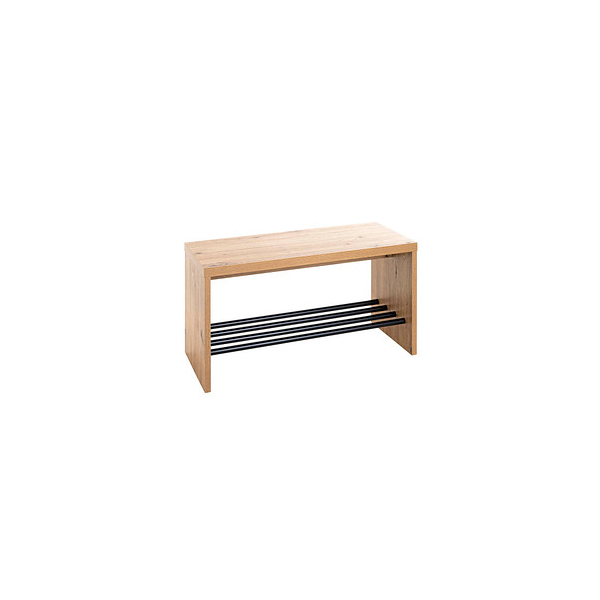 4001070159229 - Schuhbank 15922 eiche schwarz Holz 700 cm 4001070159229 HAKU Möbel 4001070159229 - Schuhbank 15922 eiche schwarz Holz 700 cm 4001070159229 HAKU Möbel