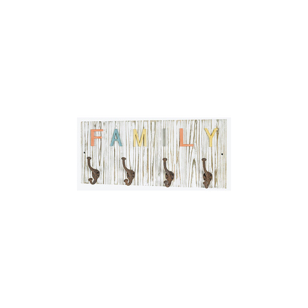 4001070159663 - Wandgarderobe 15966 bunt Holz 4 Haken 700 x 300 cm 4001070159663 HAKU Möbel 4001070159663 - Wandgarderobe 15966 bunt Holz 4 Haken 700 x 300 cm 4001070159663 HAKU Möbel