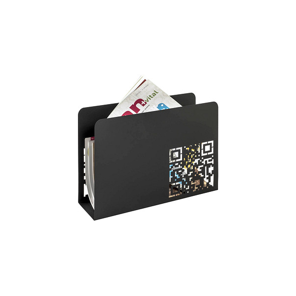4001070175144 - Zeitungsständer 17514 schwarz Metall DIN A4 4001070175144 HAKU Möbel 4001070175144 - Zeitungsständer 17514 schwarz Metall DIN A4 4001070175144 HAKU Möbel