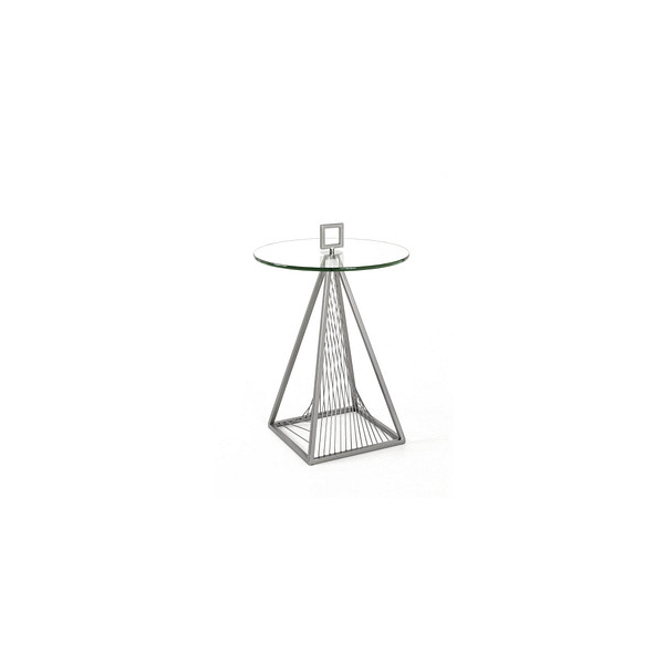 4001070177247 - Beistelltisch Glas grau 450 x 450 x 570 cm 4001070177247 HAKU Möbel 4001070177247 - Beistelltisch Glas grau 450 x 450 x 570 cm 4001070177247 HAKU Möbel