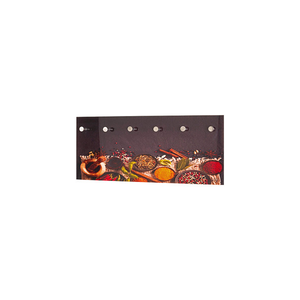 4001070179883 - Wandgarderobe 17988 Motiv Metall 6 Haken 700 x 300 cm 4001070179883 HAKU Möbel 4001070179883 - Wandgarderobe 17988 Motiv Metall 6 Haken 700 x 300 cm 4001070179883 HAKU Möbel