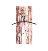 HAKU Möbel Wandgarderobe 17989 Motiv Metall 6 Haken 30,0 x 70,0 cm