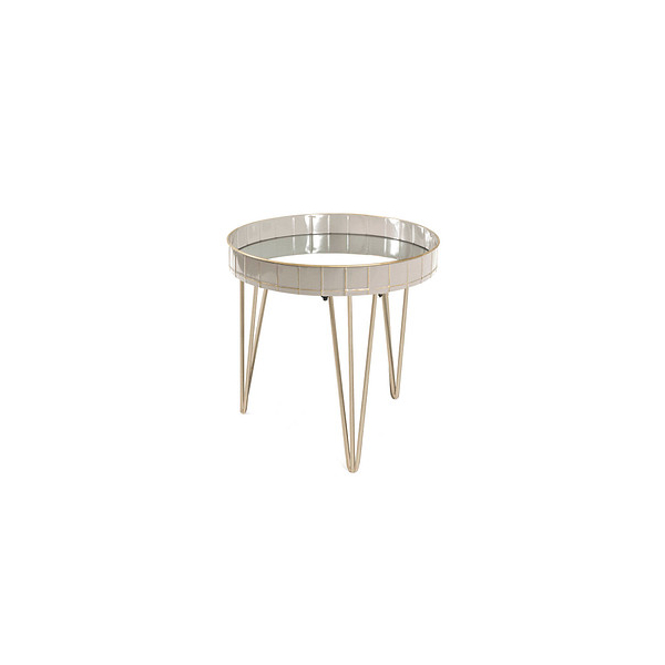 4001070181466 - Beistelltisch Metall gold-taube 510 x 510 x 500 cm 4001070181466 HAKU Möbel 4001070181466 - Beistelltisch Metall gold-taube 510 x 510 x 500 cm 4001070181466 HAKU Möbel