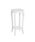 Beistelltisch 18340, 71cm (H), 30x30cm (BxT), rechteckig, weiß / weiß