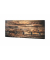 HAKU Möbel Wandgarderobe 18888 Motiv Holz 5 Haken 60,0 x 25,0 cm