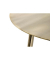Beistelltisch 19944, 45cm (H), 45x45cm (BxT), rund, gold / gold