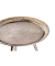 Beistelltisch 20210, 47cm (H), 38x38cm (BxT), rund, bronze / bronze