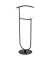 HAKU Möbel Herrendiener 21554 schwarz Metall 47,0 x 115,0 cm
