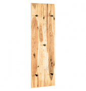 HAKU Möbel Wandgarderobe 22360 braun Holz 5 Haken 30,0 x 100,0 cm