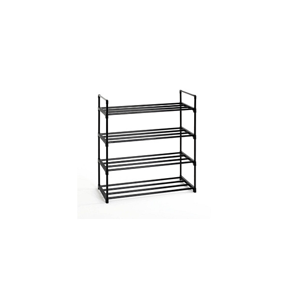 4001070225719 - HAKU Möbel Schuhregal (BHT 65x74x30 cm) BHT 65x74x30 cm schwarz Standregal Bücherregal Bücherregal Regal 4001070225719 - HAKU Möbel Schuhregal (BHT 65x74x30 cm) BHT 65x74x30 cm schwarz Standregal Bücherregal Bücherregal Regal
