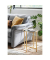 Beistelltisch 24742, 53cm (H), 39x39cm (BxT), rund, Spiegel / gold