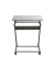 Computertisch, 75cm (H), 60x49cm (BxT), rechteckig, anthrazit / anthrazit