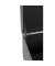 HAKU Möbel Sitztruhe 25529 schwarz, weiß Holz 65,0 cm