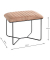 Hocker 25850, braun, bis 90kg