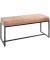 HAKU Möbel Bank 25853 braun Leder 100,0 cm