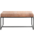 HAKU Möbel Bank 25853 braun Leder 100,0 cm