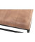 HAKU Möbel Bank 25853 braun Leder 100,0 cm