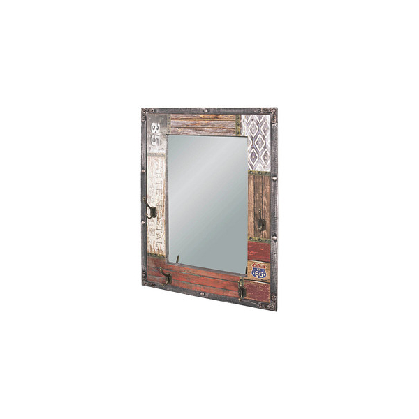 4001070289551 - Wandgarderobe 28955 Motiv Holz 4 Haken 550 x 750 cm 4001070289551 HAKU Möbel