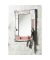 HAKU Möbel Wandgarderobe 28955 Motiv Holz 4 Haken 55,0 x 75,0 cm