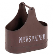 HAKU Möbel Zeitungsständer braun