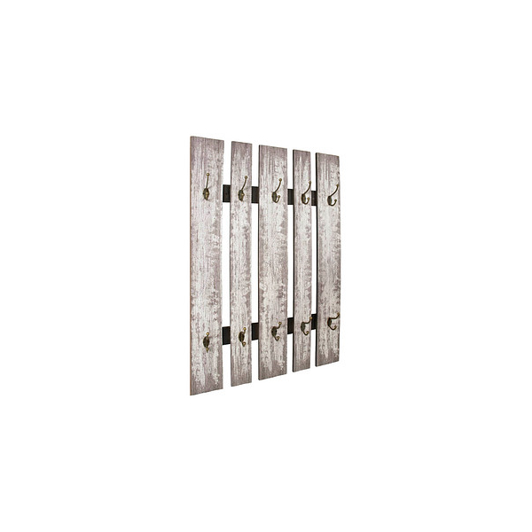 4001070329509 - Wandgarderobe 32950 grau Holz 10 Haken 650 x 1000 cm 4001070329509 HAKU Möbel 4001070329509 - Wandgarderobe 32950 grau Holz 10 Haken 650 x 1000 cm 4001070329509 HAKU Möbel