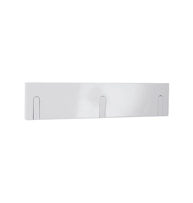 HAKU Möbel Wandgarderobe 42338 weiß Holz 3 Haken 44,0 x 10,0 cm HAKU Möbel Wandgarderobe 42338 weiß Holz 3 Haken 44,0 x 10,0 cm