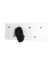 HAKU Möbel Wandgarderobe 42390 weiß Holz 7 Haken 80,0 x 30,0 cm