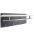 HAKU Möbel Wandgarderobe 42517 weiß Holz 4 Haken 75,0 x 30,0 cm