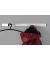 HAKU Möbel Wandgarderobe 89345 weiß Metall 3 Haken 4,0 x 70,0 cm