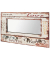 HAKU Möbel Wandgarderobe 89941 Motiv Holz 4 Haken 80,0 x 52,0 cm