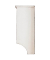 HAKU Möbel Wandgarderobe 89961 Motiv Holz 4 Haken 65,0 x 40,0 cm