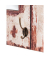 HAKU Möbel Wandgarderobe 89993 Motiv Holz 3 Haken 52,0 x 80,0 cm