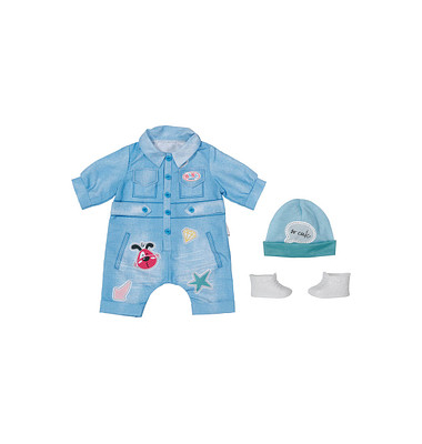 Zapf Creation Deluxe Jeans Overall Puppenzubehör