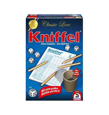 Schmidt Kniffel Classic Line Würfelspiel